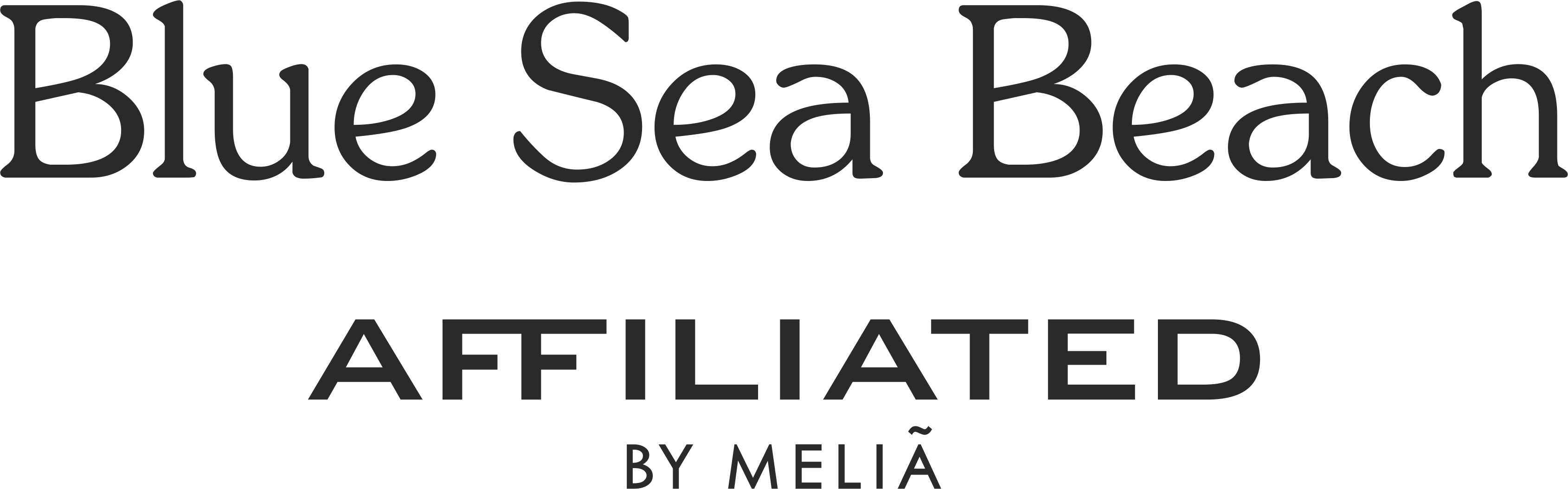 Blue Sea Beach Affiliated by Meliá Logo